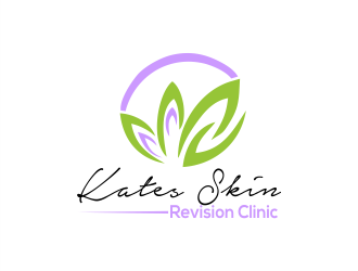 Kates Skin Revision Clinic  logo design by Gwerth
