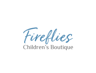 Fireflies Childrens Boutique logo design by johana