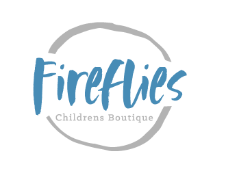 Fireflies Childrens Boutique logo design by akilis13