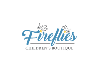 Fireflies Childrens Boutique logo design by nona