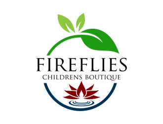 Fireflies Childrens Boutique logo design by jetzu