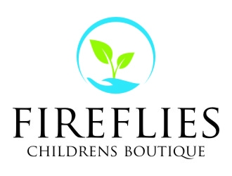 Fireflies Childrens Boutique logo design by jetzu