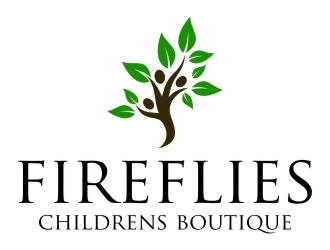 Fireflies Childrens Boutique logo design by jetzu