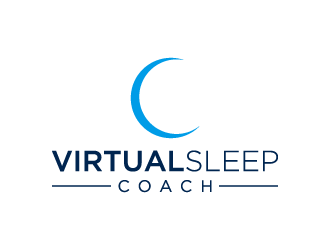 Virtual Sleep Coach logo design by denfransko