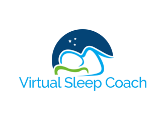 Virtual Sleep Coach logo design by kunejo