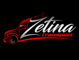 Zetina Transport logo design by THOR_
