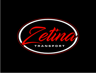Zetina Transport logo design by johana