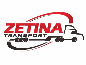 Zetina Transport logo design by YONK