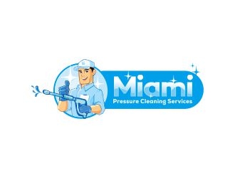 Miami Pressure Cleaning Services logo design by mrdesign