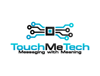TouchMeTech logo design by BrightARTS