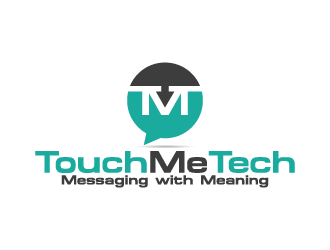 TouchMeTech logo design by BrightARTS