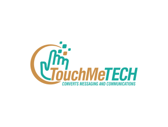 TouchMeTech logo design by pakderisher
