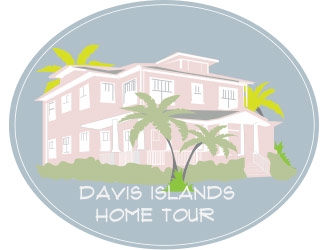 Davis Islands Home Tour logo design by not2shabby
