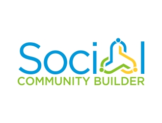Social Community Builder logo design by cikiyunn