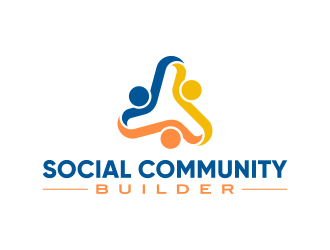 Social Community Builder logo design by pakNton