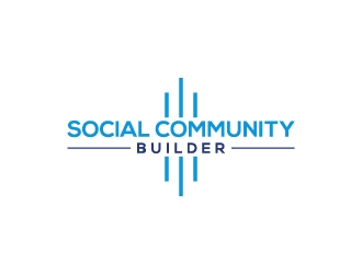 Social Community Builder logo design by wongndeso