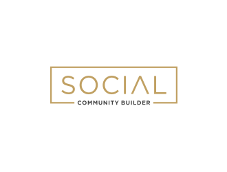Social Community Builder logo design by Artomoro