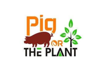 Pig or the Plant logo design by aryamaity