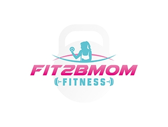 Fit2BMom Fitness logo design by Project48