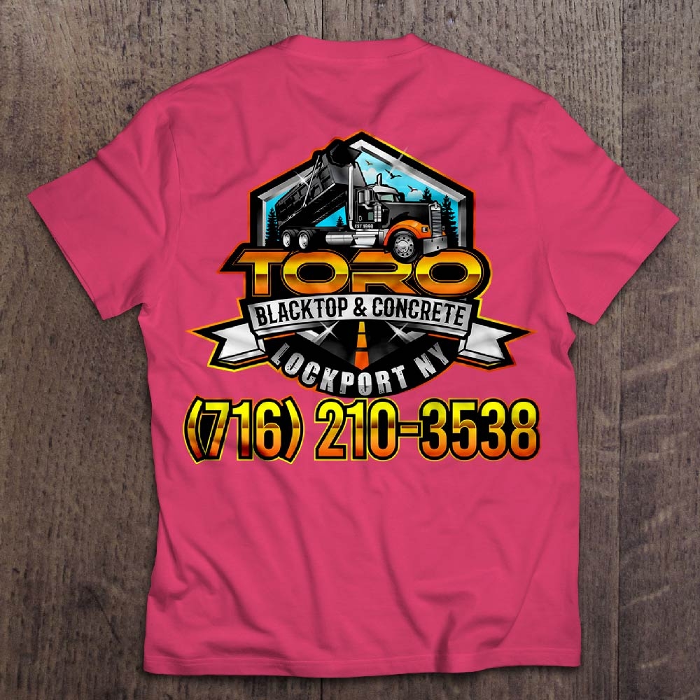 Toro Blacktop & Concrete logo design by dorijo