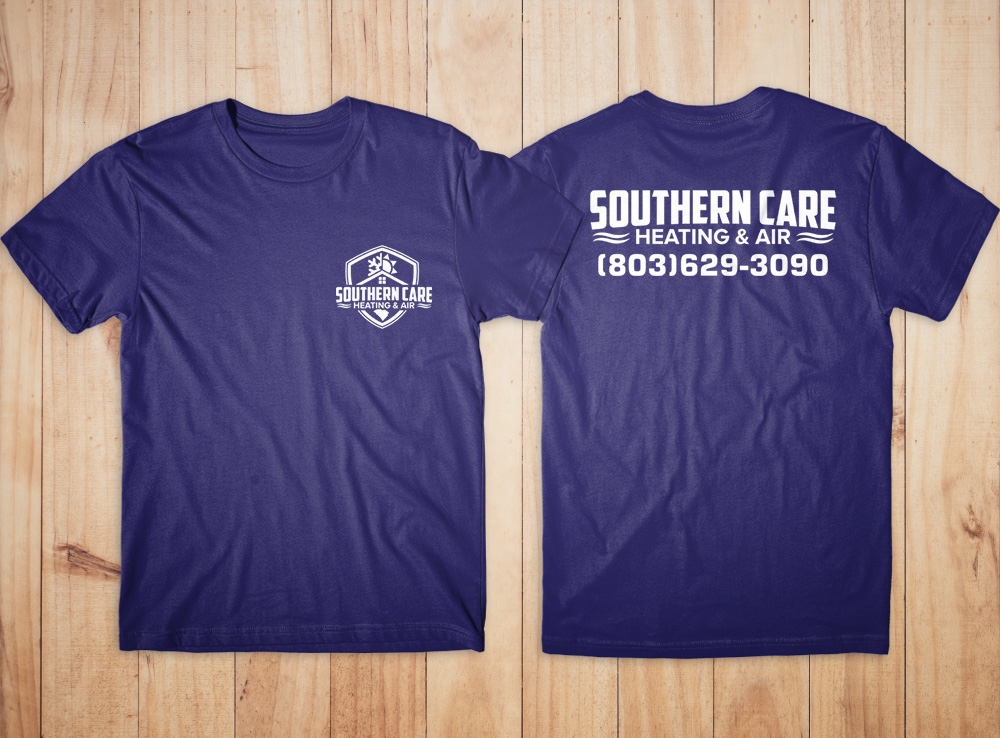 Southern Care Heating & Air logo design by Kindo