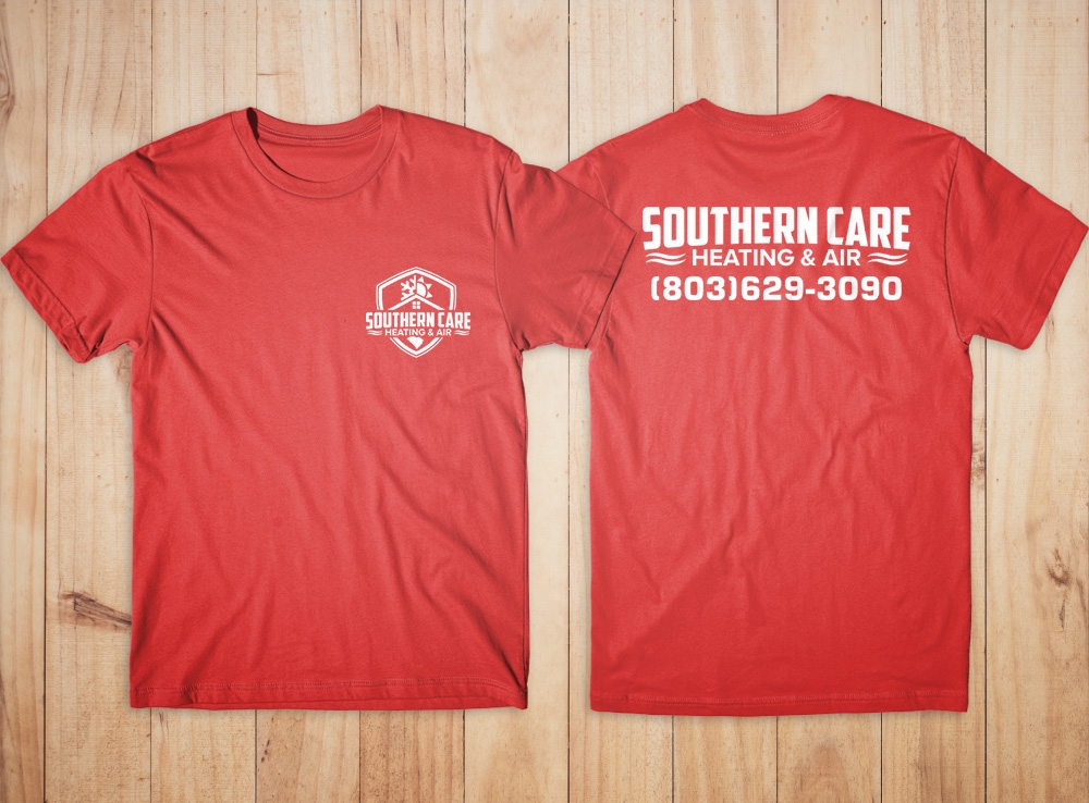 Southern Care Heating & Air logo design by Kindo