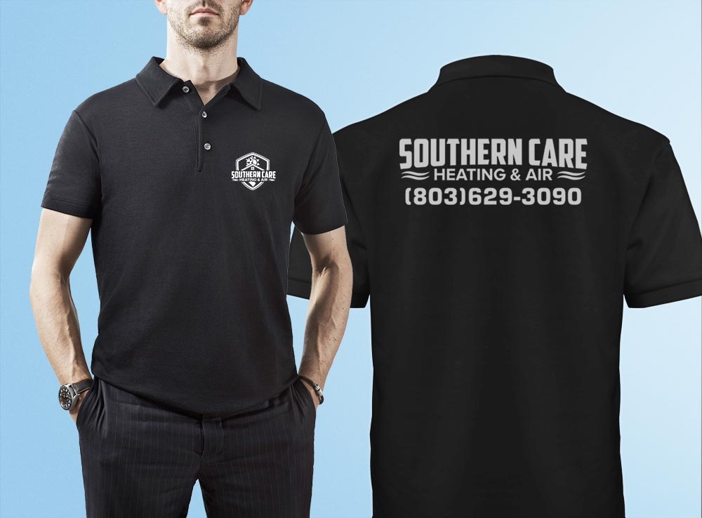 Southern Care Heating & Air logo design by Kindo