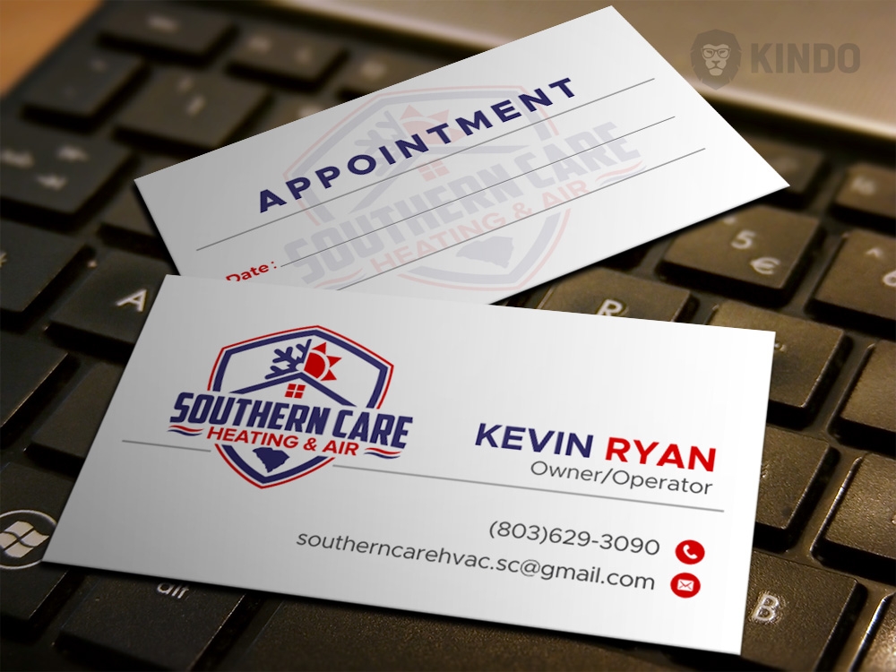 Southern Care Heating & Air logo design by Kindo