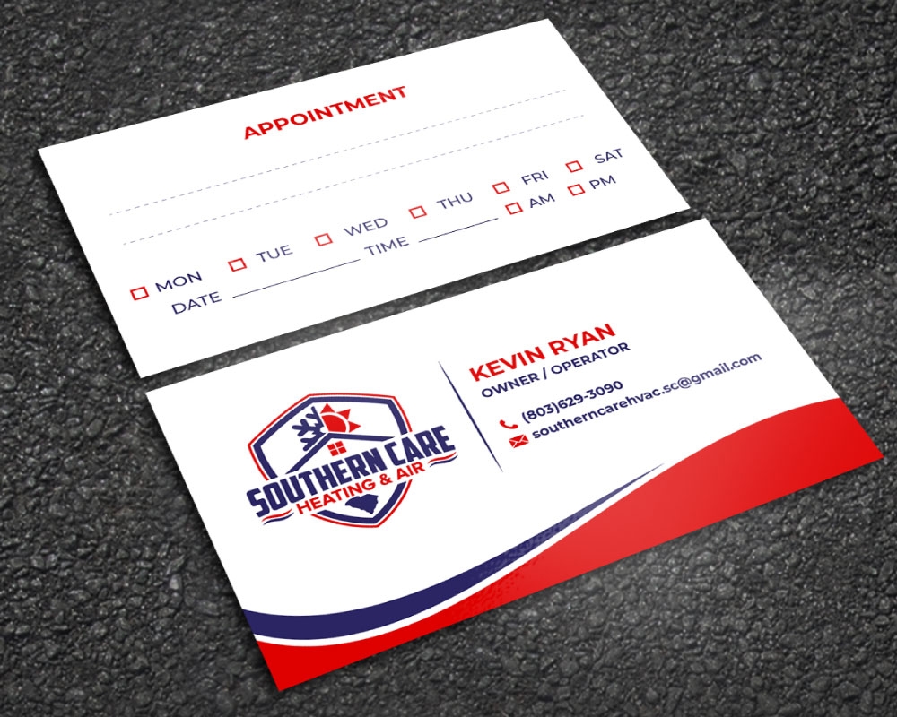 Southern Care Heating & Air logo design by Boomstudioz