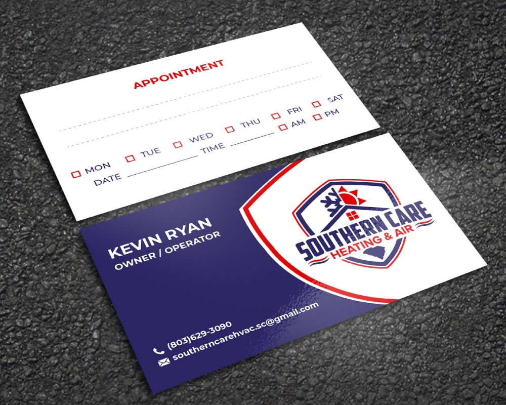 Southern Care Heating & Air logo design by Boomstudioz