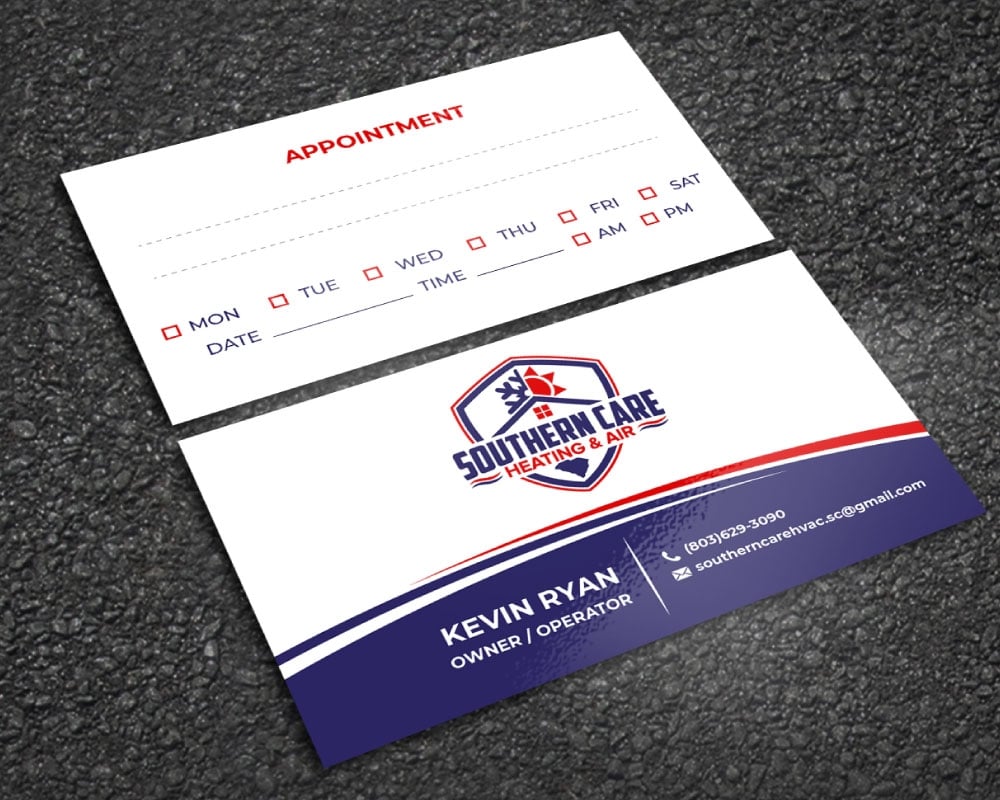 Southern Care Heating & Air logo design by Boomstudioz
