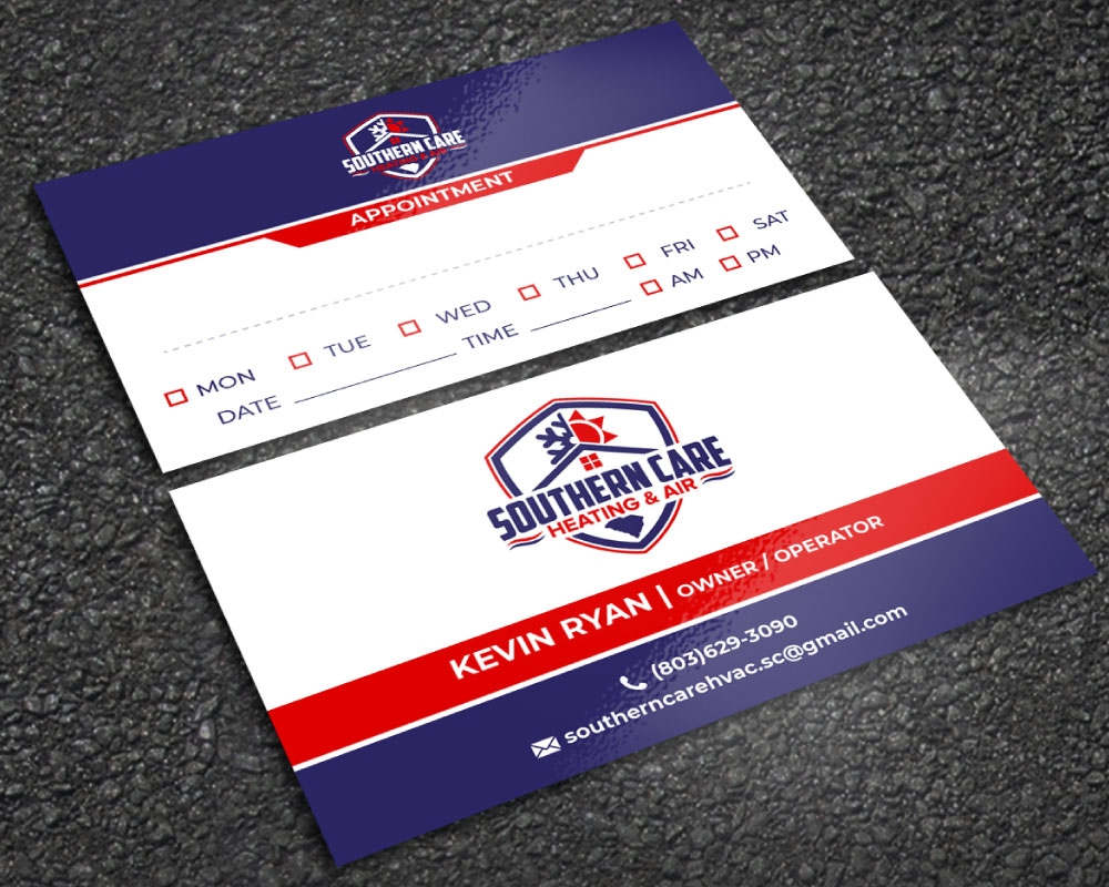 Southern Care Heating & Air logo design by Boomstudioz