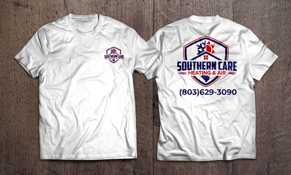Southern Care Heating & Air logo design by Boomstudioz