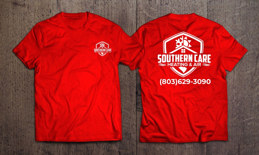 Southern Care Heating & Air logo design by Boomstudioz