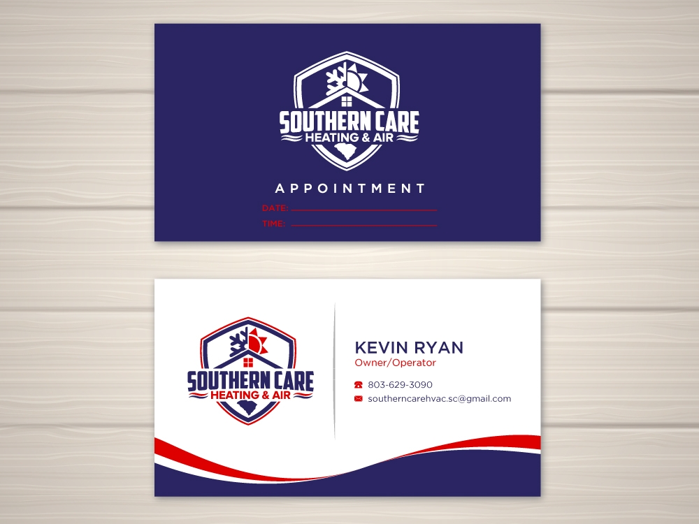 Southern Care Heating & Air logo design by labo