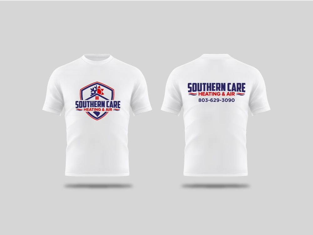 Southern Care Heating & Air logo design by labo