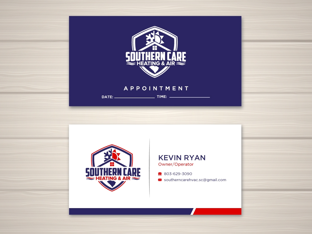 Southern Care Heating & Air logo design by labo