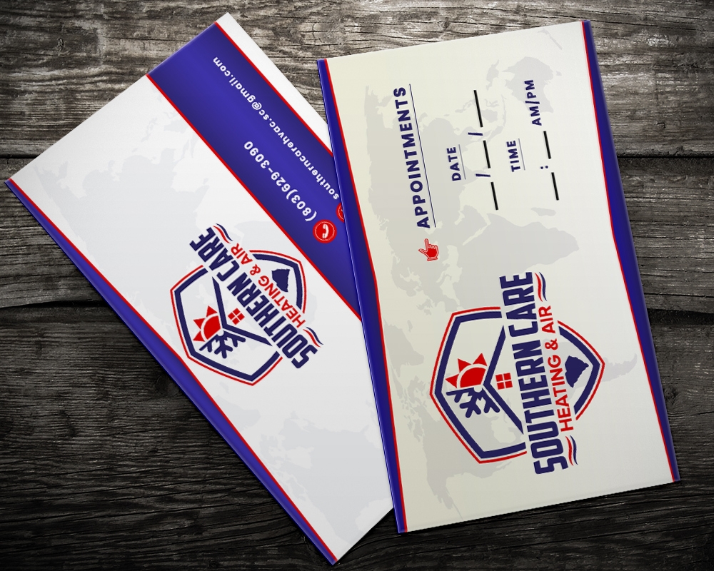 Southern Care Heating & Air logo design by MastersDesigns