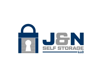 J&N SELF STORAGE, LLC logo design by Erasedink
