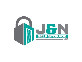 J&N SELF STORAGE, LLC logo design by Erasedink