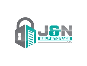 J&N SELF STORAGE, LLC logo design by Erasedink