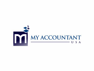 My Accountant USA logo design by santrie