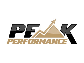 Peak Performance logo design by daywalker