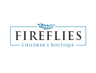 Fireflies Childrens Boutique logo design by BeDesign