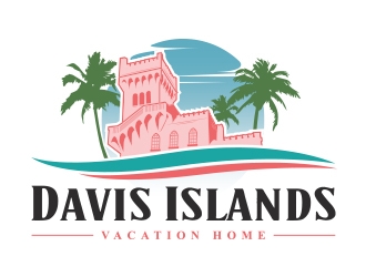 Davis Islands Home Tour logo design by Eliben