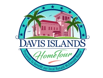 Davis Islands Home Tour logo design by Suvendu