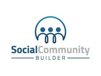 Social Community Builder logo design by akilis13