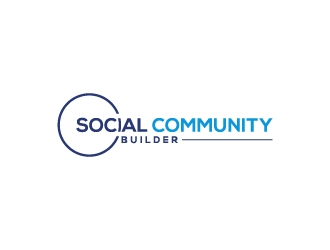 Social Community Builder logo design by wongndeso