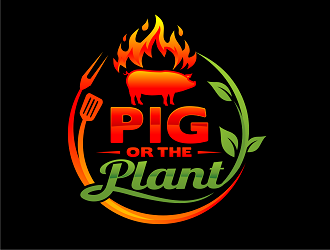 Pig or the Plant logo design by haze
