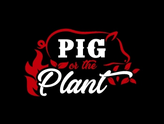 Pig or the Plant logo design by LogOExperT